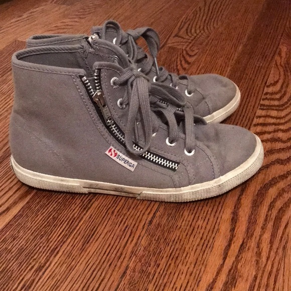 superga zipper high top